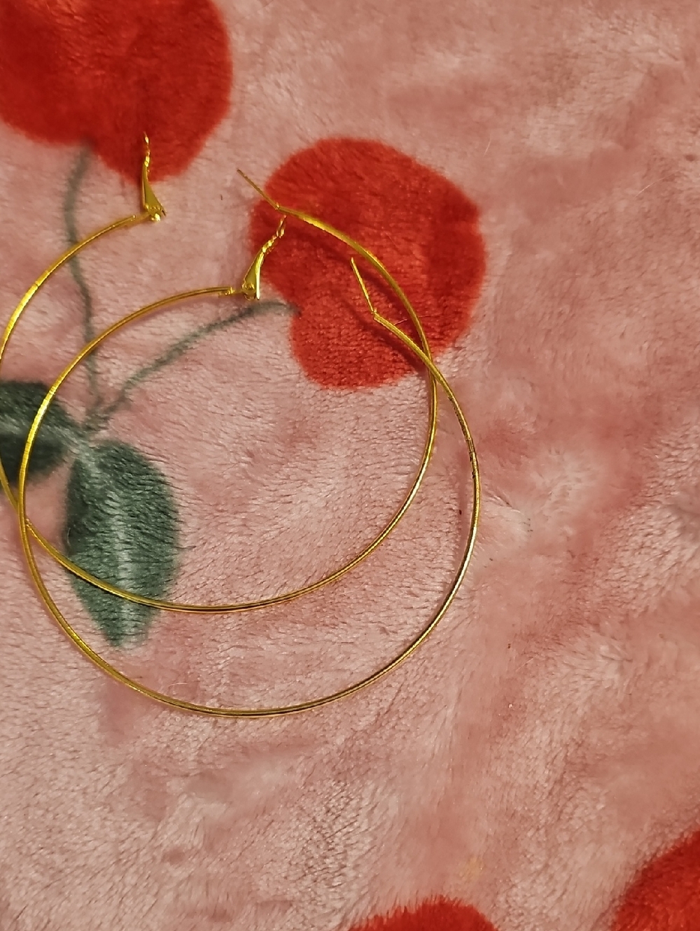 Classic Large Gold Hoop Earrings for Women